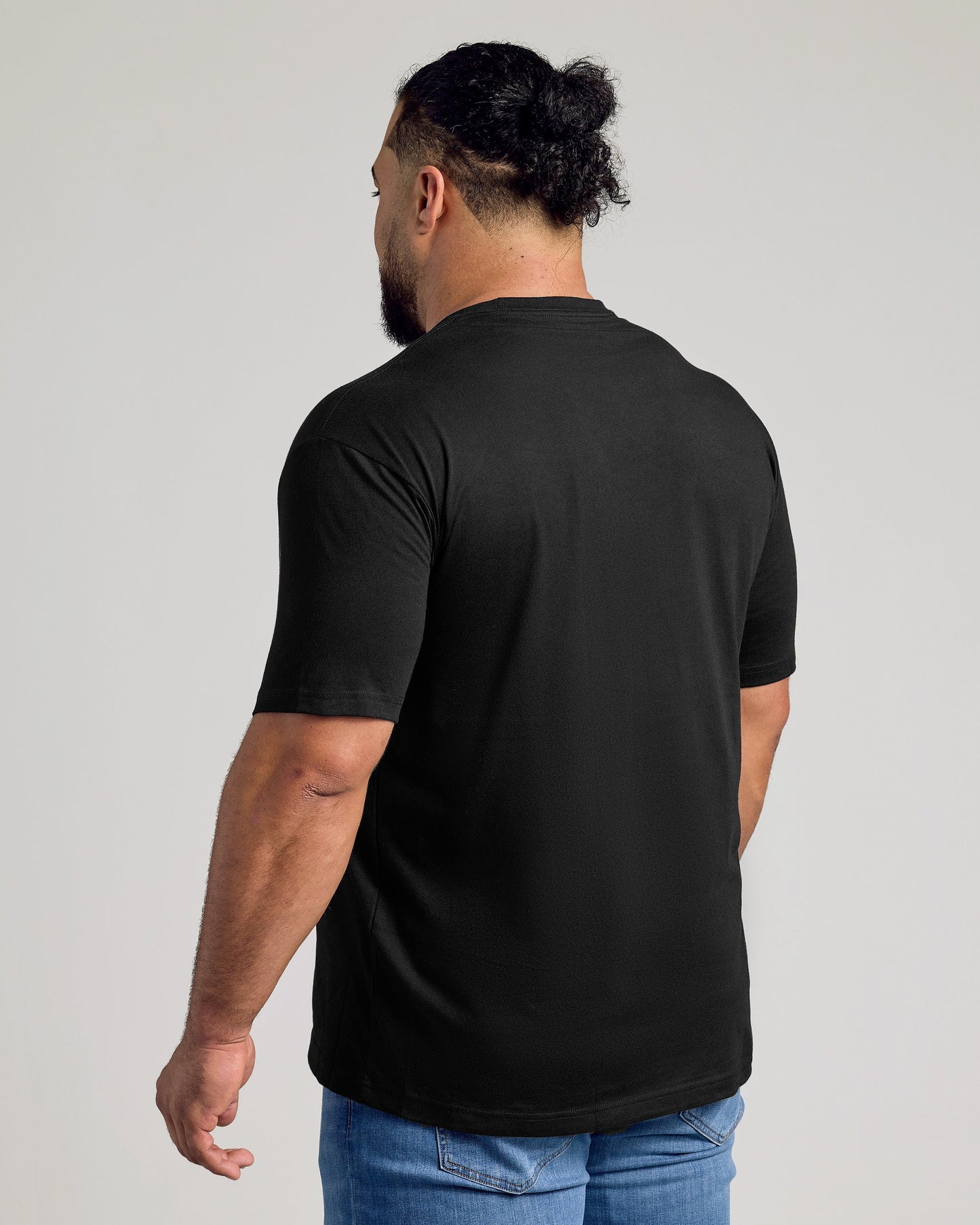 Black Classic Crew Neck