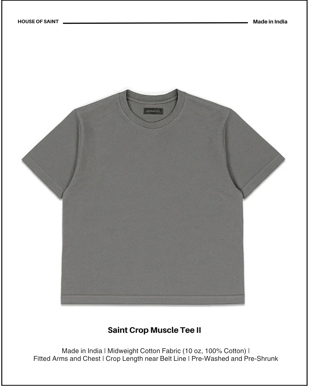 Saint Crop Tee