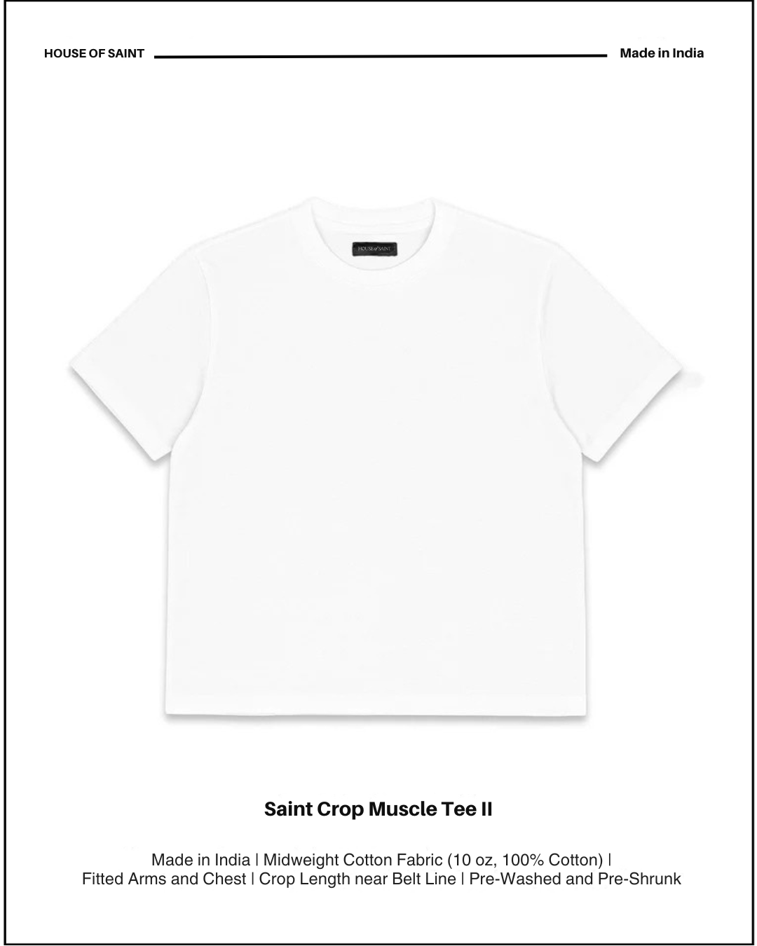 Saint Crop Tee