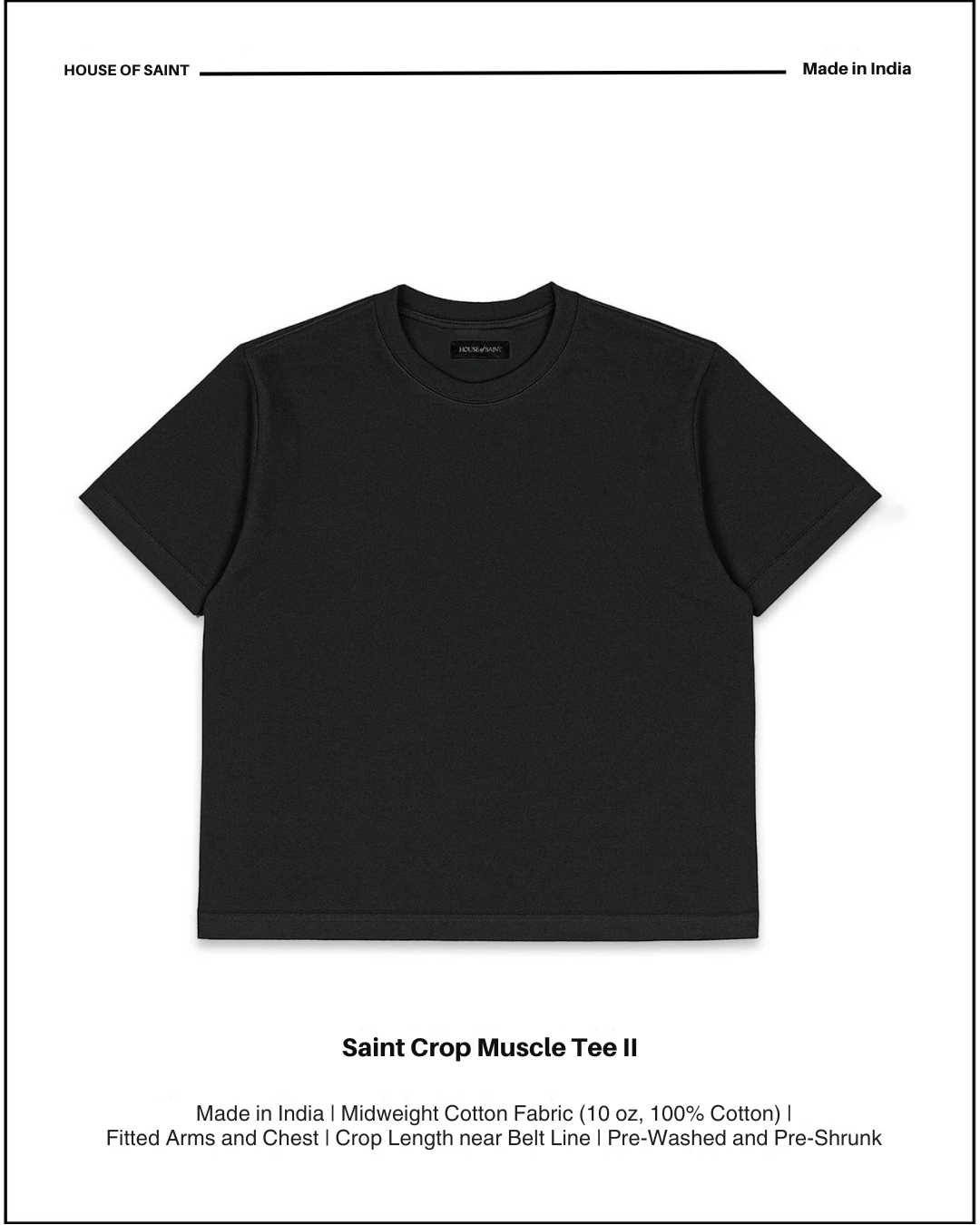 Saint Crop Tee